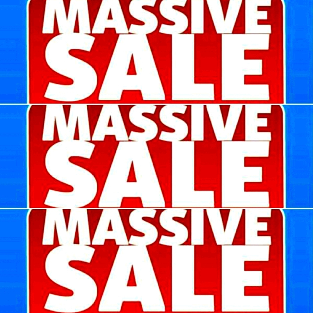 EVERYTHING MUST GO SALE!!!!!